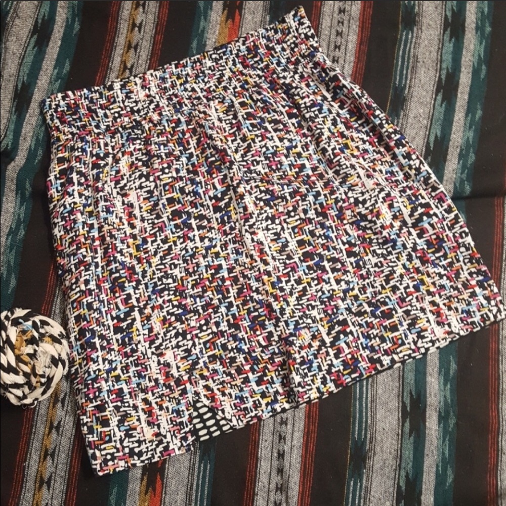 CAbi reversible faux wrap skirt #228 Size small